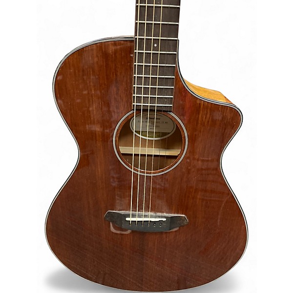 Used Breedlove Discovery Concert Cutaway Mahogany Acoustic Electric Guitar