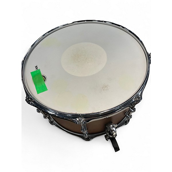 Used Gretsch Drums 8X14 Swampdawg Snare Mahogany Drum