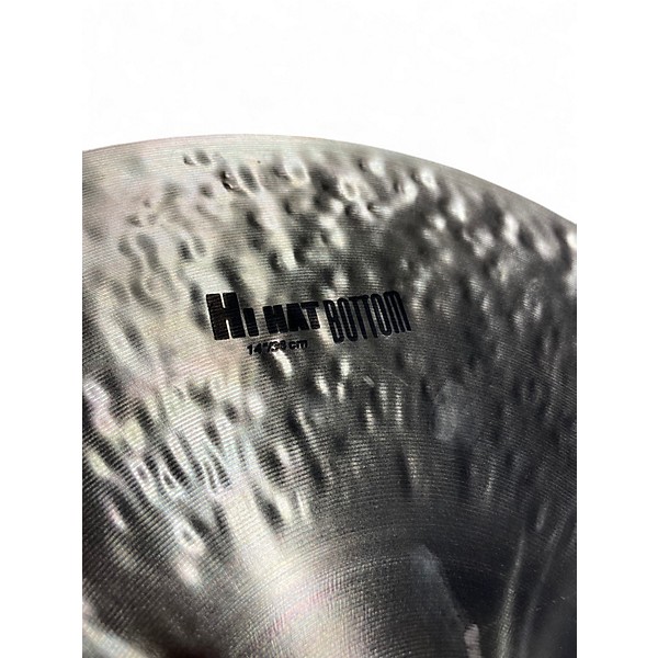 Used Zildjian 14in K Hi Hat Pair Cymbal
