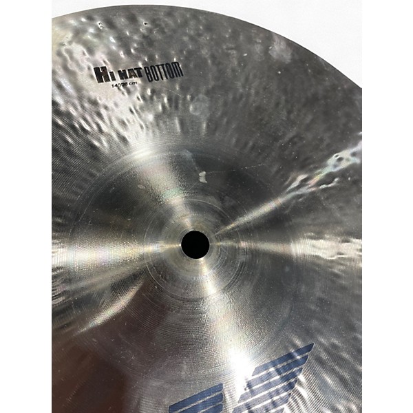 Used Zildjian 14in K Hi Hat Pair Cymbal
