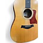 Used Taylor 110E Natural Acoustic Electric Guitar