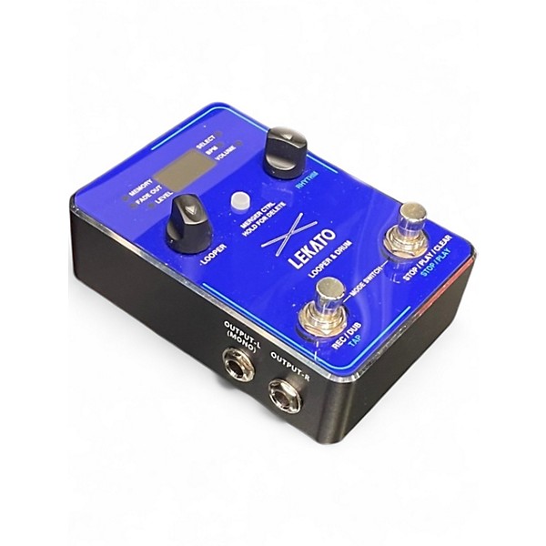Used Lekato LOOPER AND DRUM Pedal