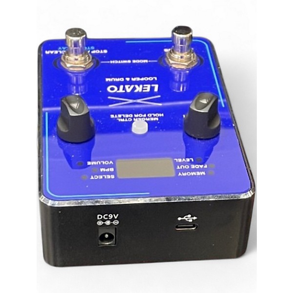 Used Lekato LOOPER AND DRUM Pedal