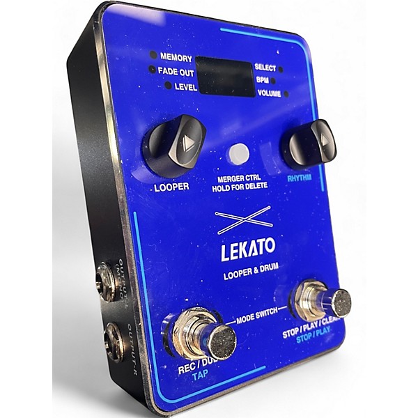 Used Lekato LOOPER AND DRUM Pedal