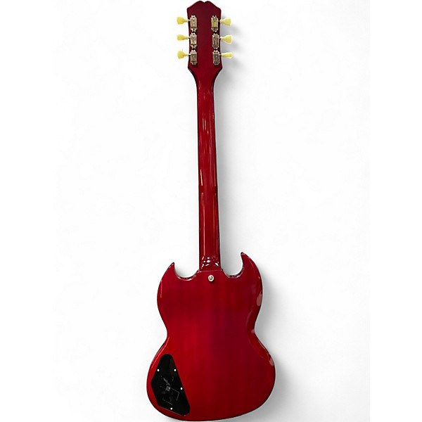 Used Epiphone inspired by sg Cherry Solid Body Electric Guitar