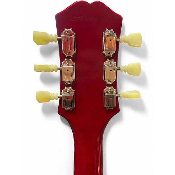 Used Epiphone inspired by sg Cherry Solid Body Electric Guitar