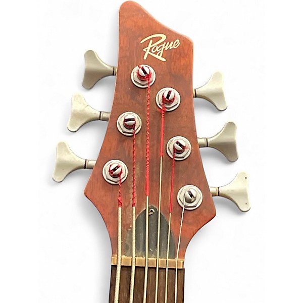Used 2022 Rogue LX200 Brown Electric Bass Guitar