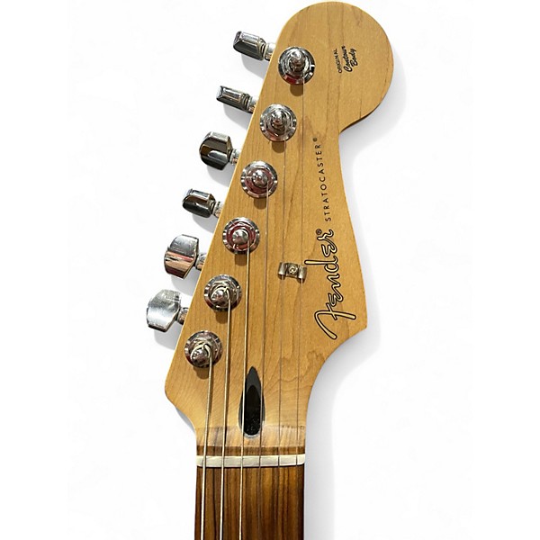 Used Fender player roasted Black Solid Body Electric Guitar