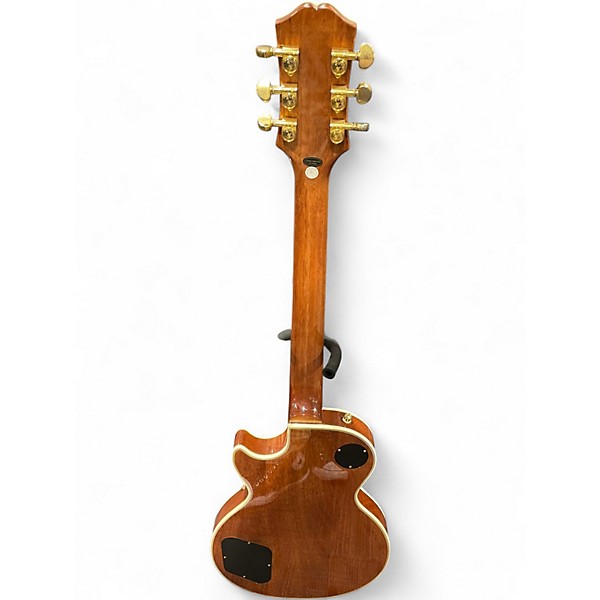 Used 2021 Epiphone Les Paul Custom Koa Solid Body Electric Guitar