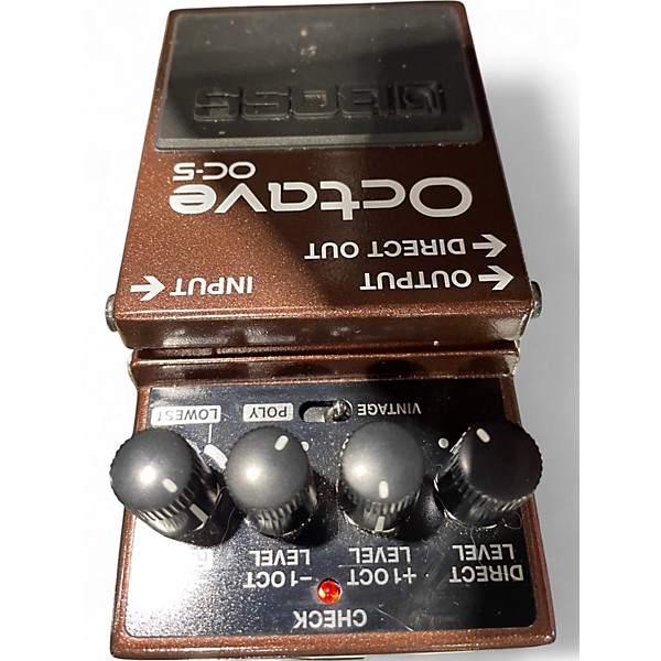 Used BOSS OC-5 Effect Pedal