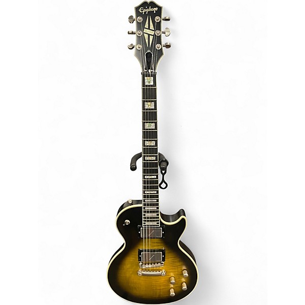 Used Epiphone Les Paul Custom GX Prophecy Royal Olive Solid Body Electric Guitar