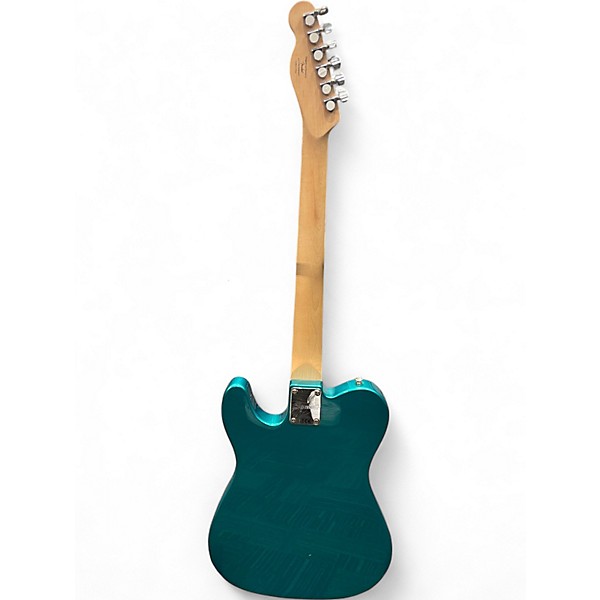 Used Fender Squier Telecaster Metallic Green Solid Body Electric Guitar