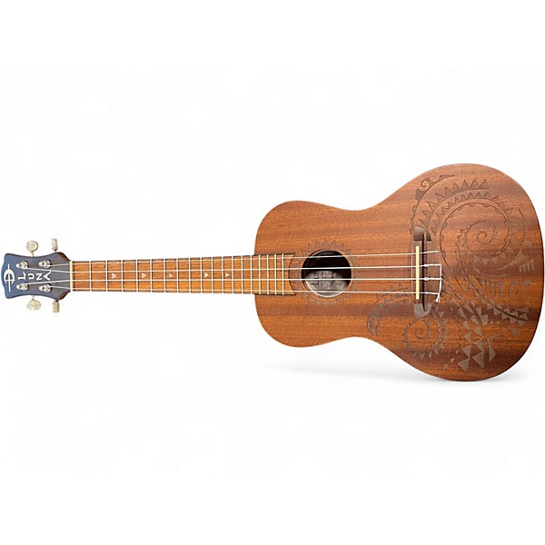 Used Luna Concert Tattoo Mahogany Ukulele