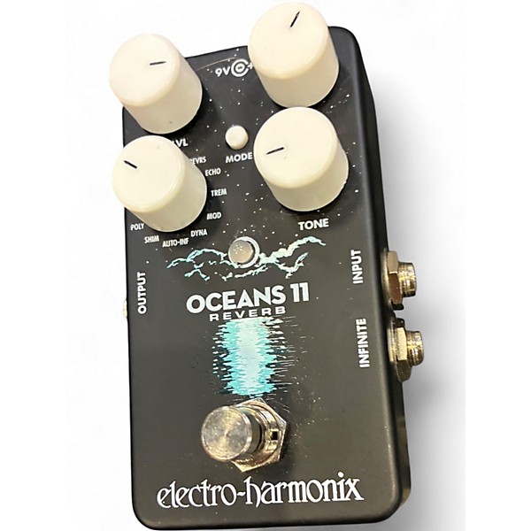 Used Electro-Harmonix Oceans 11 Reverb Effect Pedal