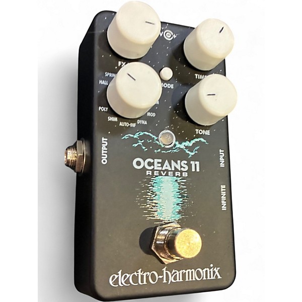 Used Electro-Harmonix Oceans 11 Reverb Effect Pedal