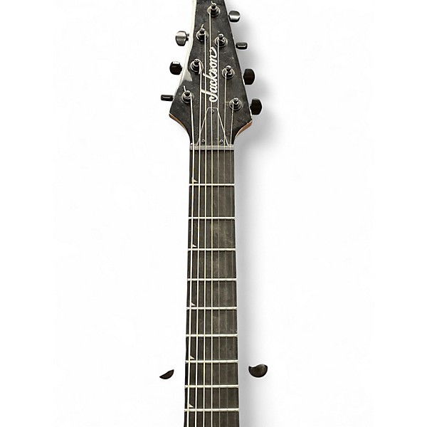 Used 2022 Jackson JS22-7 Dinky 7 String Black Solid Body Electric Guitar