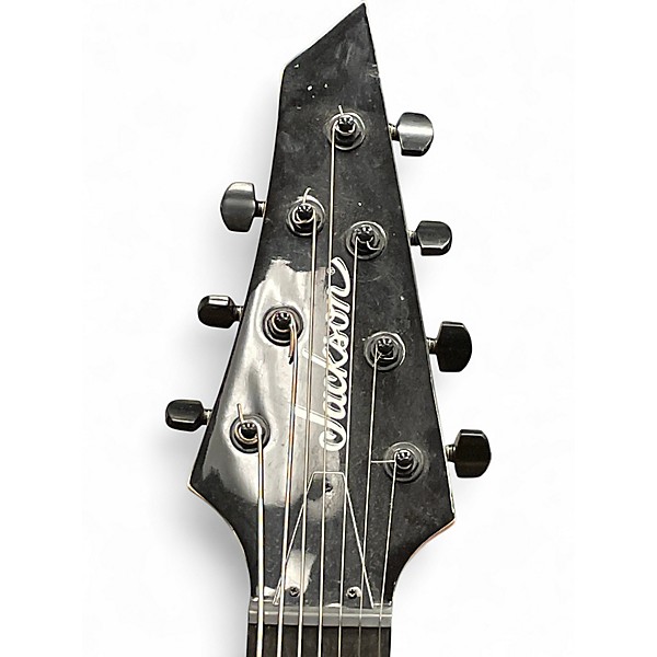 Used 2022 Jackson JS22-7 Dinky 7 String Black Solid Body Electric Guitar