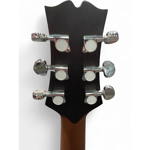 Used Mitchell T433CE Brown Edgeburst Acoustic Electric Guitar