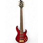 Used Brice 6 String Fretless Bass Candy Apple Red Electric Bass Guitar thumbnail