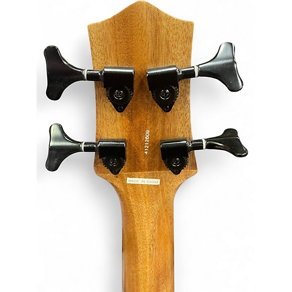 Used Hadean ukb-23 fretless bass koa Ukulele