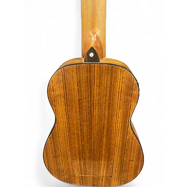 Used Hadean ukb-23 fretless bass koa Ukulele