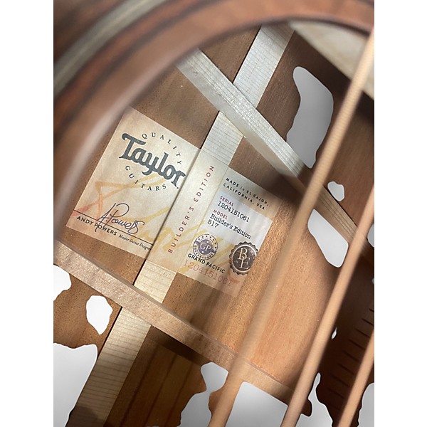 Used Taylor 517 Builder's Edition Brown Sugar Acoustic Electric Guitar