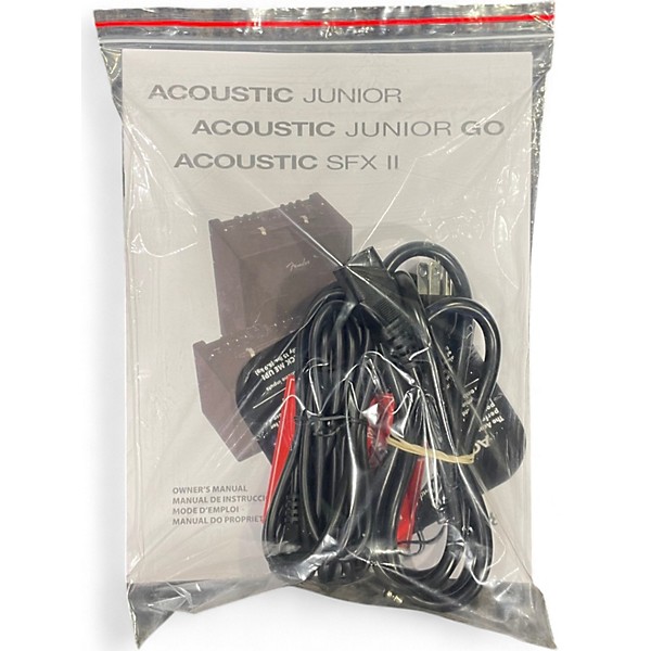 Used Fender Acoustic Junior Guitar Combo Amp