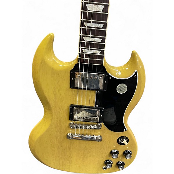 Used Gibson SG STANDARD 61 TV YELLOW Solid Body Electric Guitar