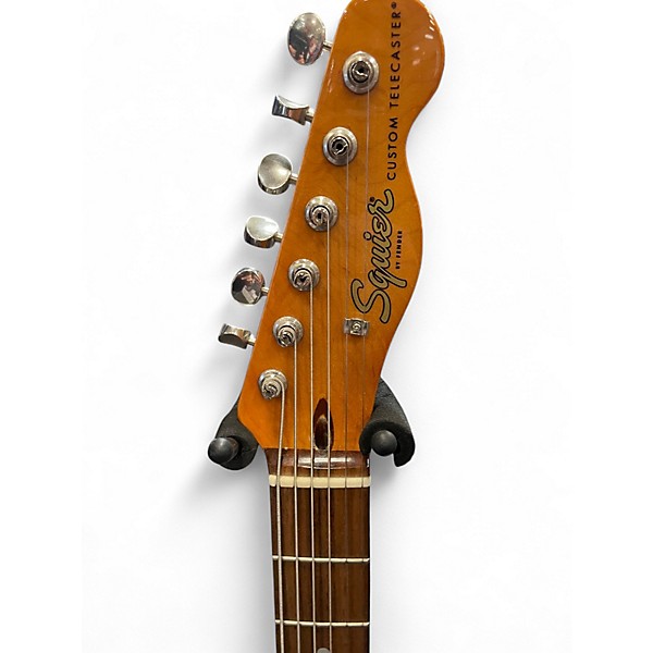 Used Squier classic vibe baritone telecaster Black Baritone Guitars