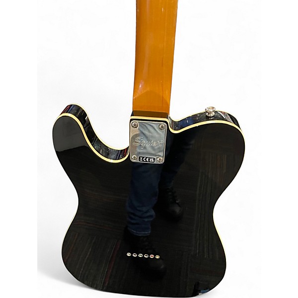 Used Squier classic vibe baritone telecaster Black Baritone Guitars