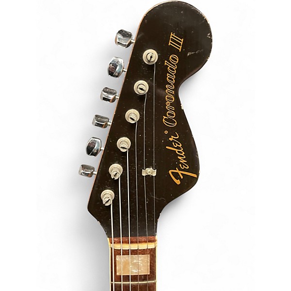 Vintage 1966 Fender Coronado II sunburst Hollow Body Electric Guitar