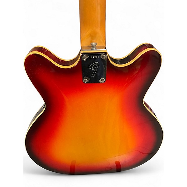 Vintage 1966 Fender Coronado II sunburst Hollow Body Electric Guitar