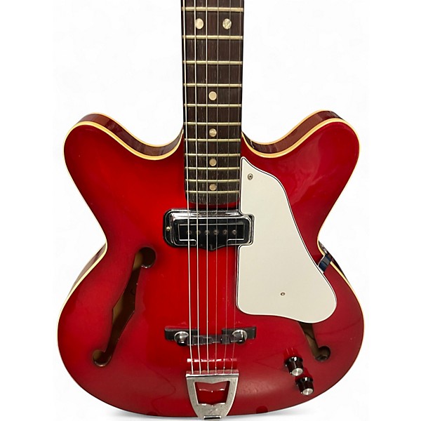 Vintage 1968 Fender Coronado I cherry Hollow Body Electric Guitar