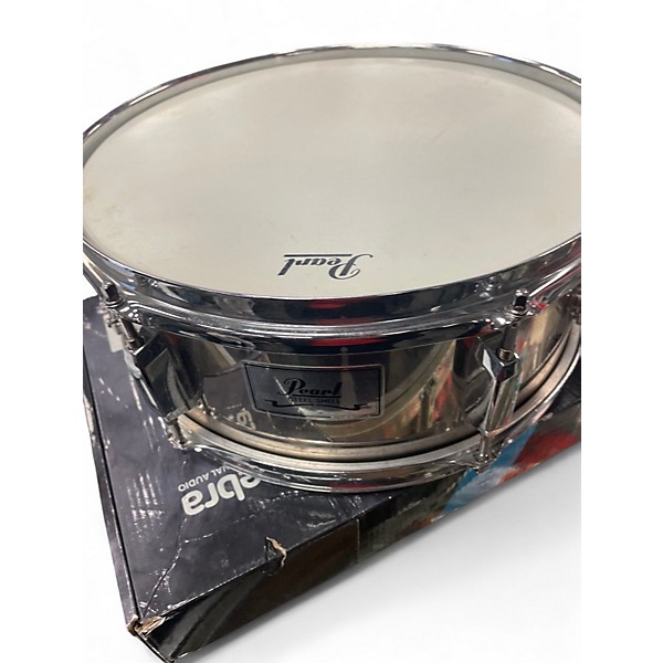 Used Pearl 13in Steel Snare (import) steel Drum