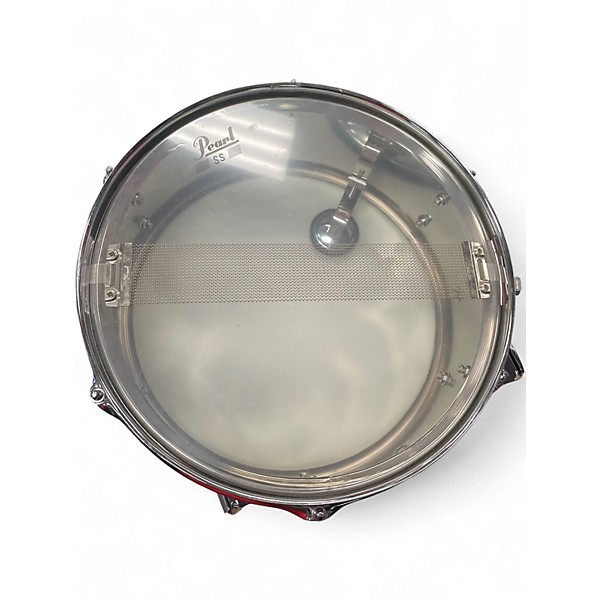 Used Pearl 13in Steel Snare (import) steel Drum