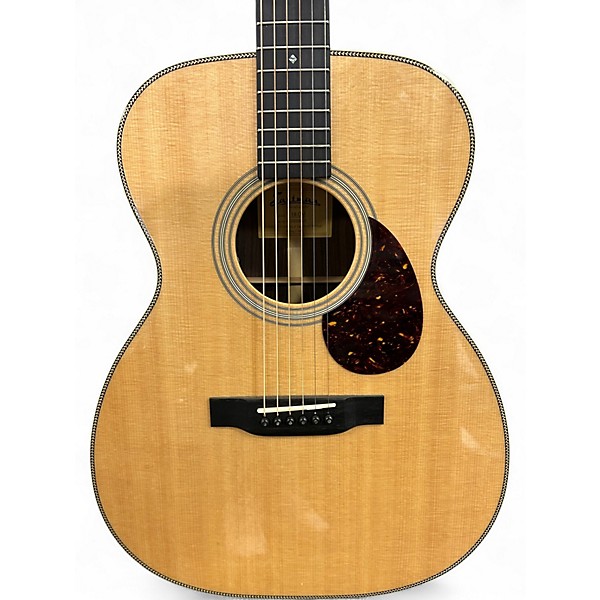 Used Eastman E8 OM Natural Acoustic Electric Guitar