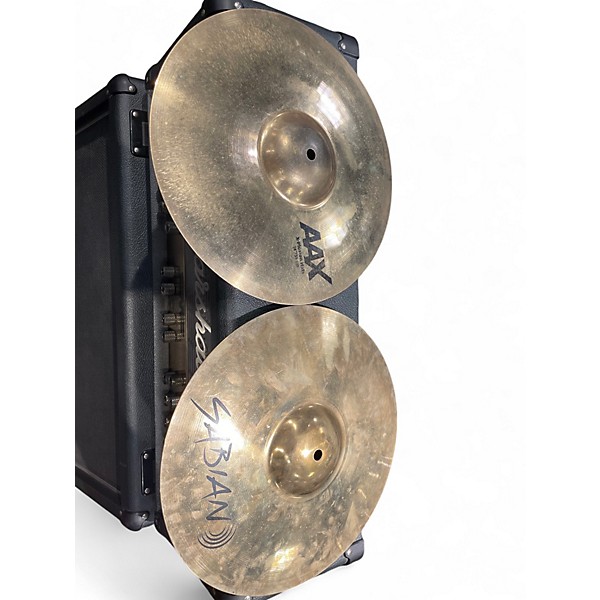Used SABIAN 14in AAX Xplosion Hi Hat Pair Cymbal