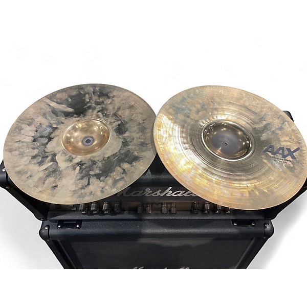 Used SABIAN 14in AAX Xplosion Hi Hat Pair Cymbal