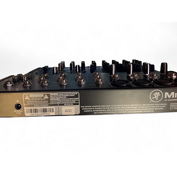 Used Mackie Mix12FX 12-Channel Compact Mixer With Effects Unpowered Mixer