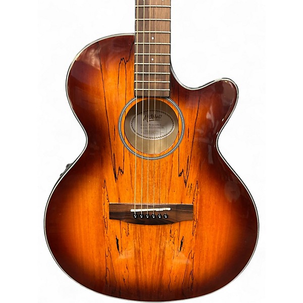 Used Mitchell MX430SM/N 2 Tone Sunburst Acoustic Electric Guitar