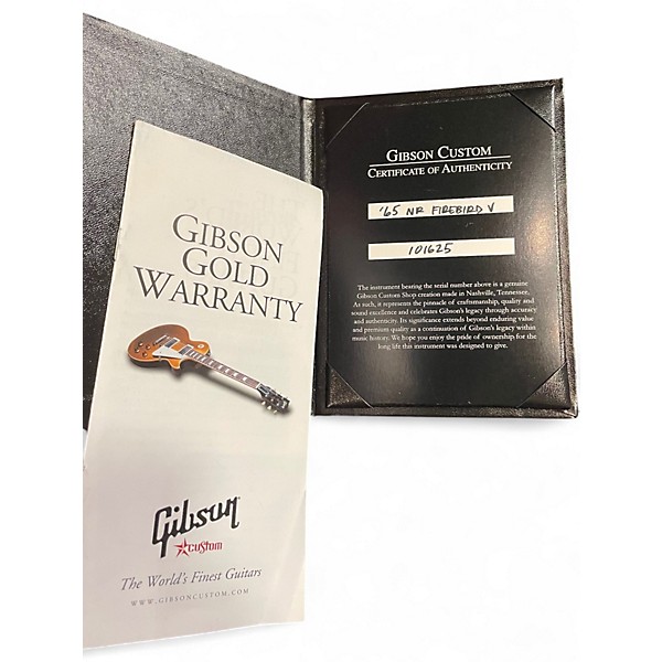 Used 2021 Gibson Custom Shop Firebird blue Solid Body Electric Guitar