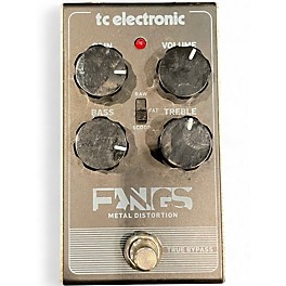 Used TC Electronic Fangs Metal Distortion Effect Pedal