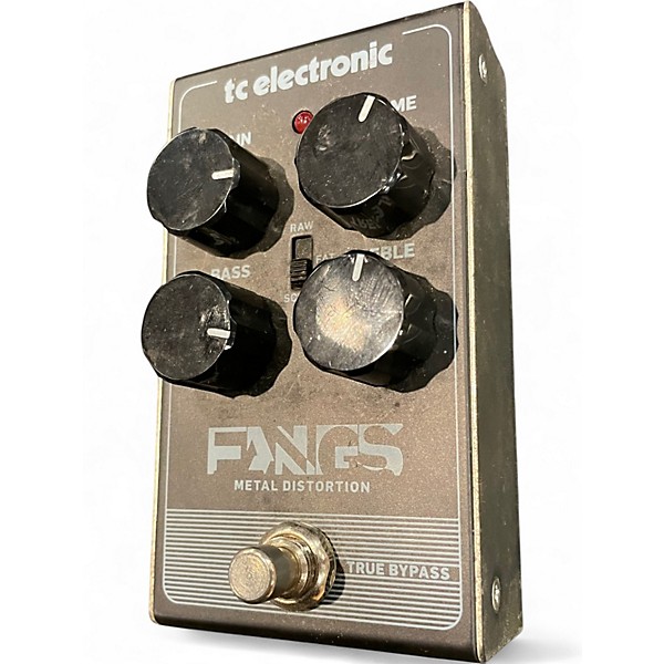 Used TC Electronic Fangs Metal Distortion Effect Pedal