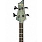 Used Schecter Guitar Research C-4 GT Trans Teal Electric Bass Guitar