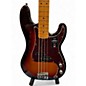 Used 2025 Fender American Professional II Precision Bass 3 Tone Sunburst Electric Bass Guitar thumbnail