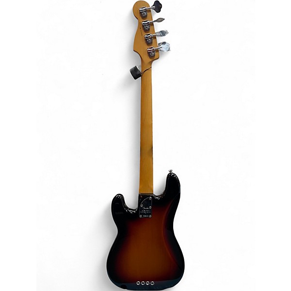 Used 2025 Fender American Professional II Precision Bass 3 Tone Sunburst Electric Bass Guitar