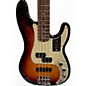 Used 2023 Fender American Ultra Precision Bass 3 Tone Sunburst Electric Bass Guitar thumbnail