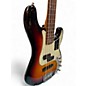 Used 2023 Fender American Ultra Precision Bass 3 Tone Sunburst Electric Bass Guitar