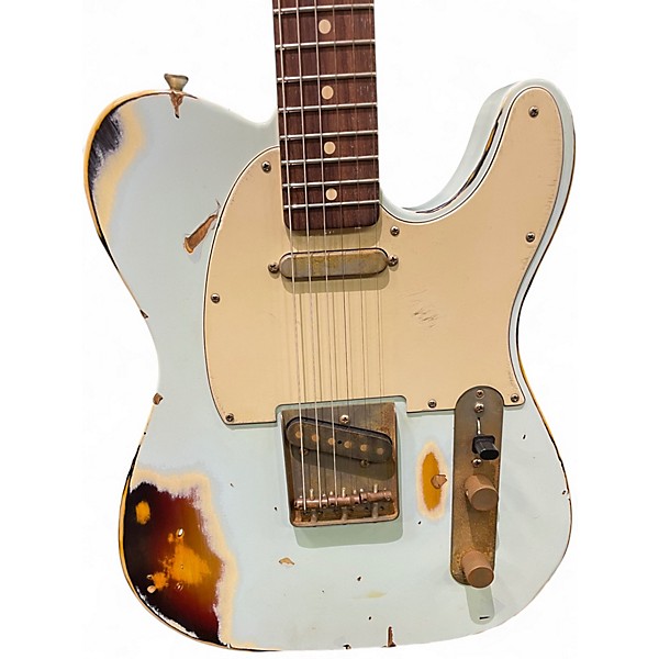 Used Nash Guitars T63 Sonic Blue Solid Body Electric Guitar