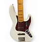 Used Fender American Ultra Jazz Bass V Olympic Pearl Electric Bass Guitar